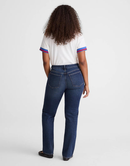 Madewell The Curvy Longline Straight Jean