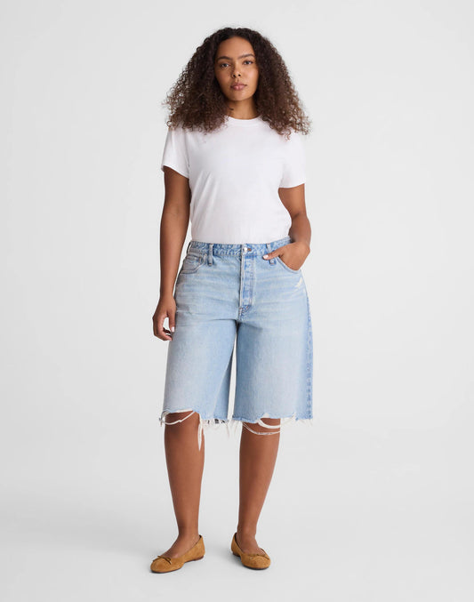 Madewell The Curvy Essex Long Baggy Short