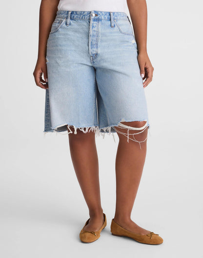 Madewell The Curvy Essex Long Baggy Short