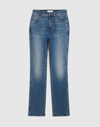 Madewell The Curvy Pencil Jean in Super Stretch Denim