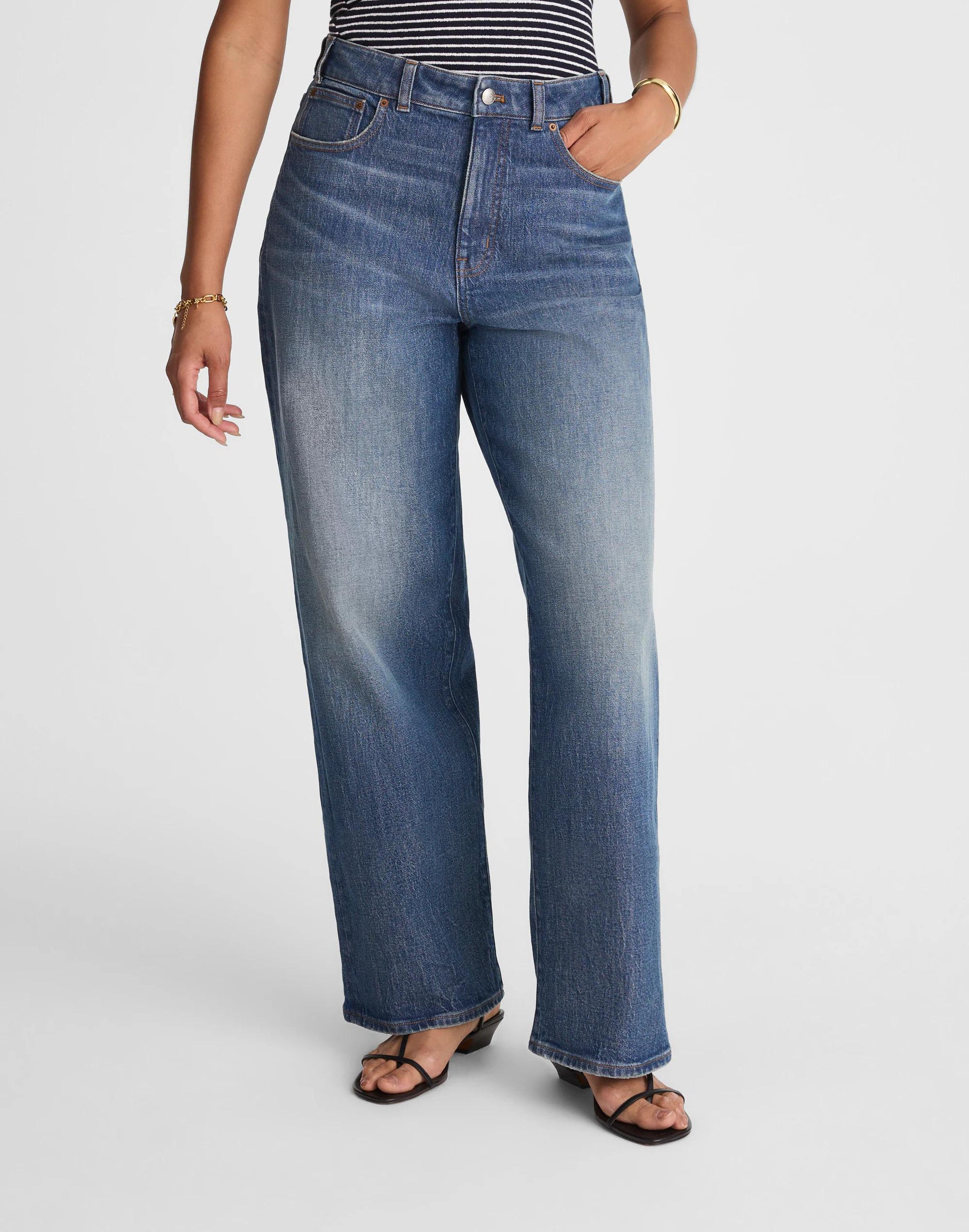 Madewell The Curvy Perfect Vintage Wide-Leg Jean
