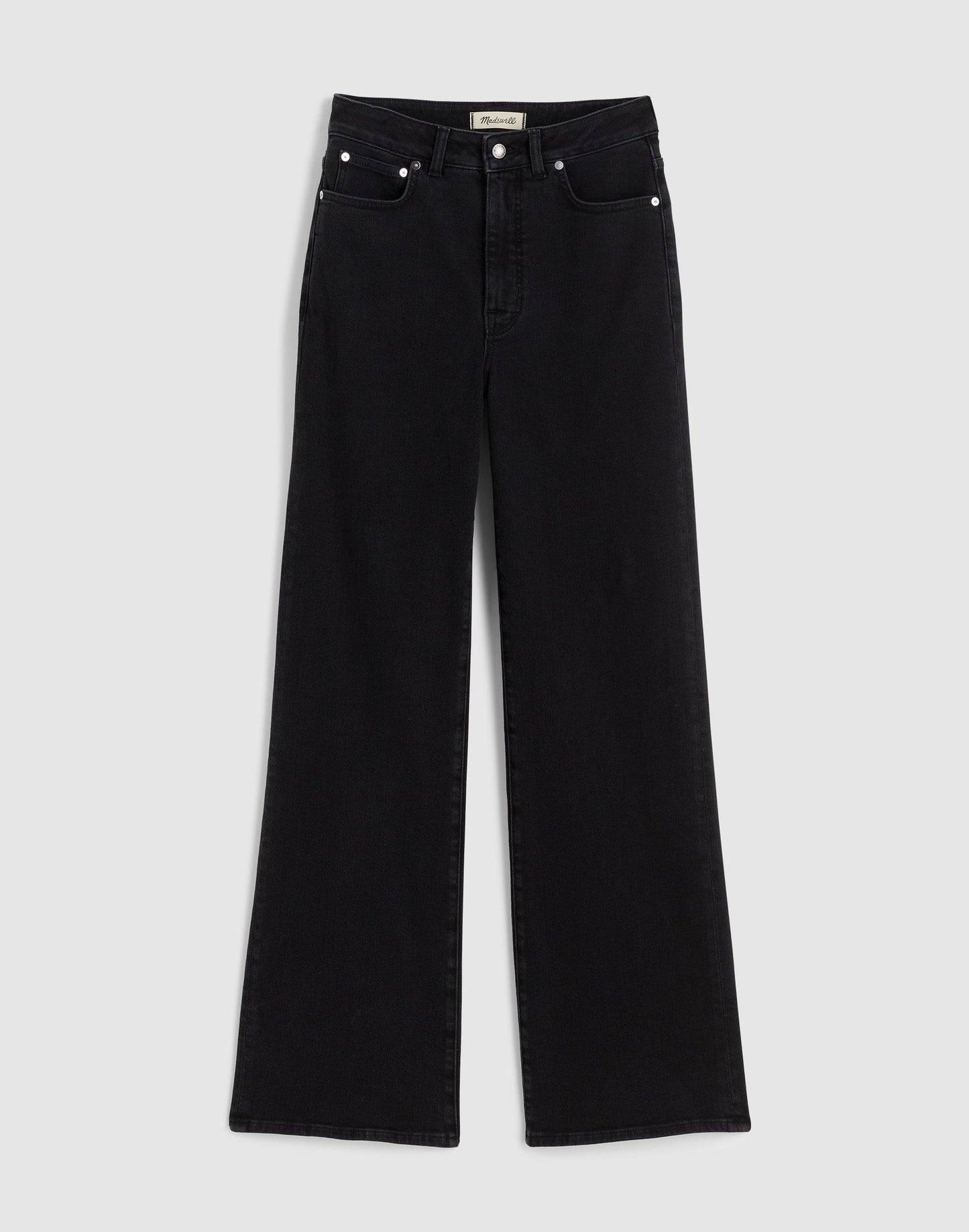 Madewell The Curvy Wide-Leg Jean in Super Stretch Denim