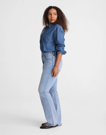 Madewell Curvy Relaxed Bootcut Jeans
