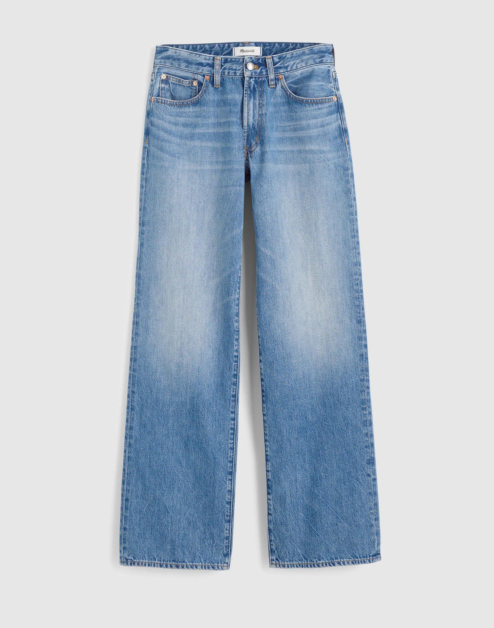 Madewell The Curvy Low-Rise Loose Jean in Midvale Wash