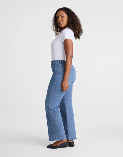 Madewell The Curvy Emmett Wide-Leg Jean