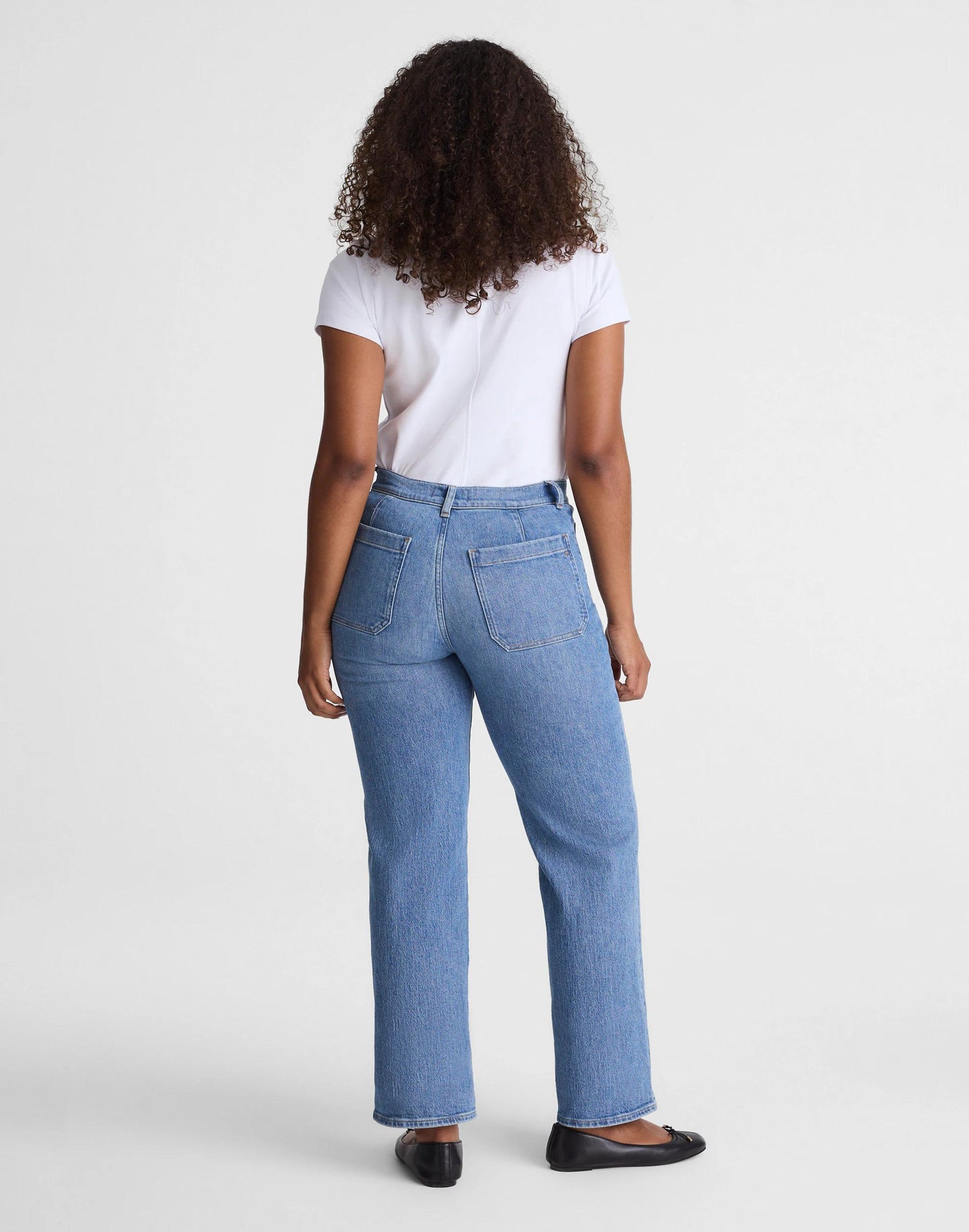 Madewell The Curvy Emmett Wide-Leg Jean