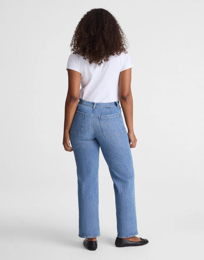 Madewell The Curvy Emmett Wide-Leg Jean