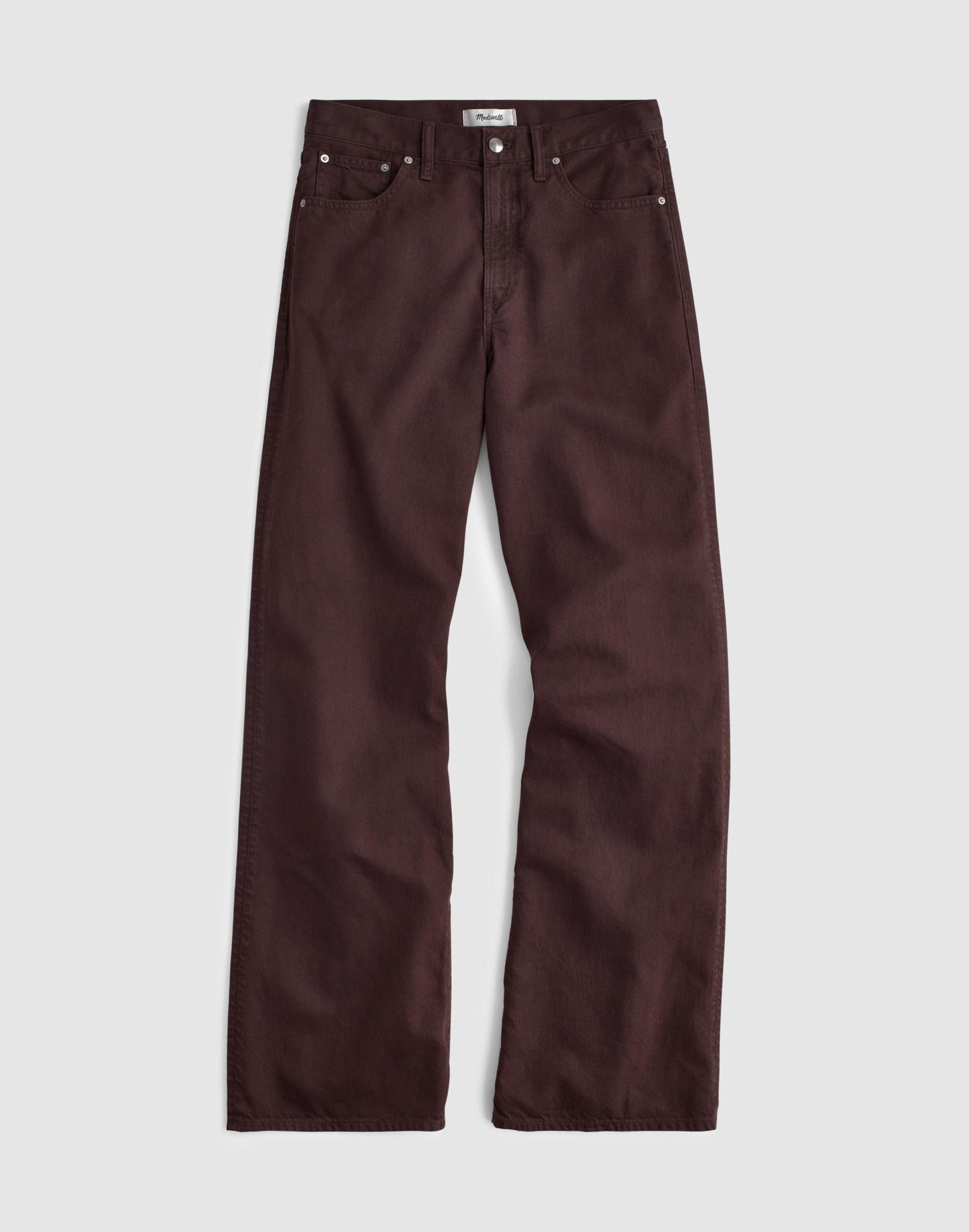Madewell The Short Ultimate Wide-Leg Jean in Airy Denim