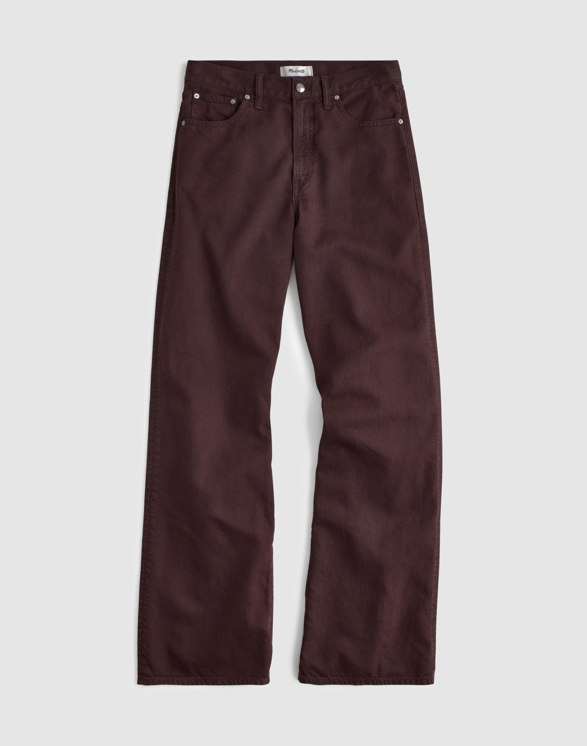 Madewell The Short Ultimate Wide-Leg Jean in Airy Denim