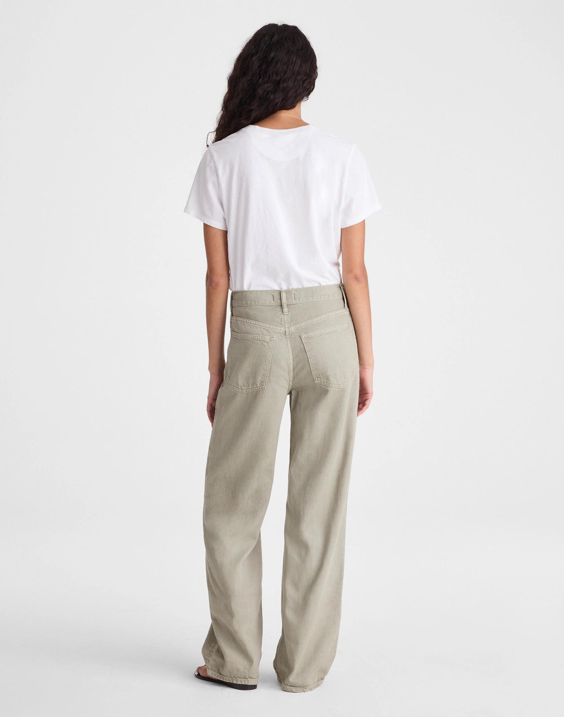 Madewell The Short Perfect Vintage Wide-Leg Jean in Airy Denim