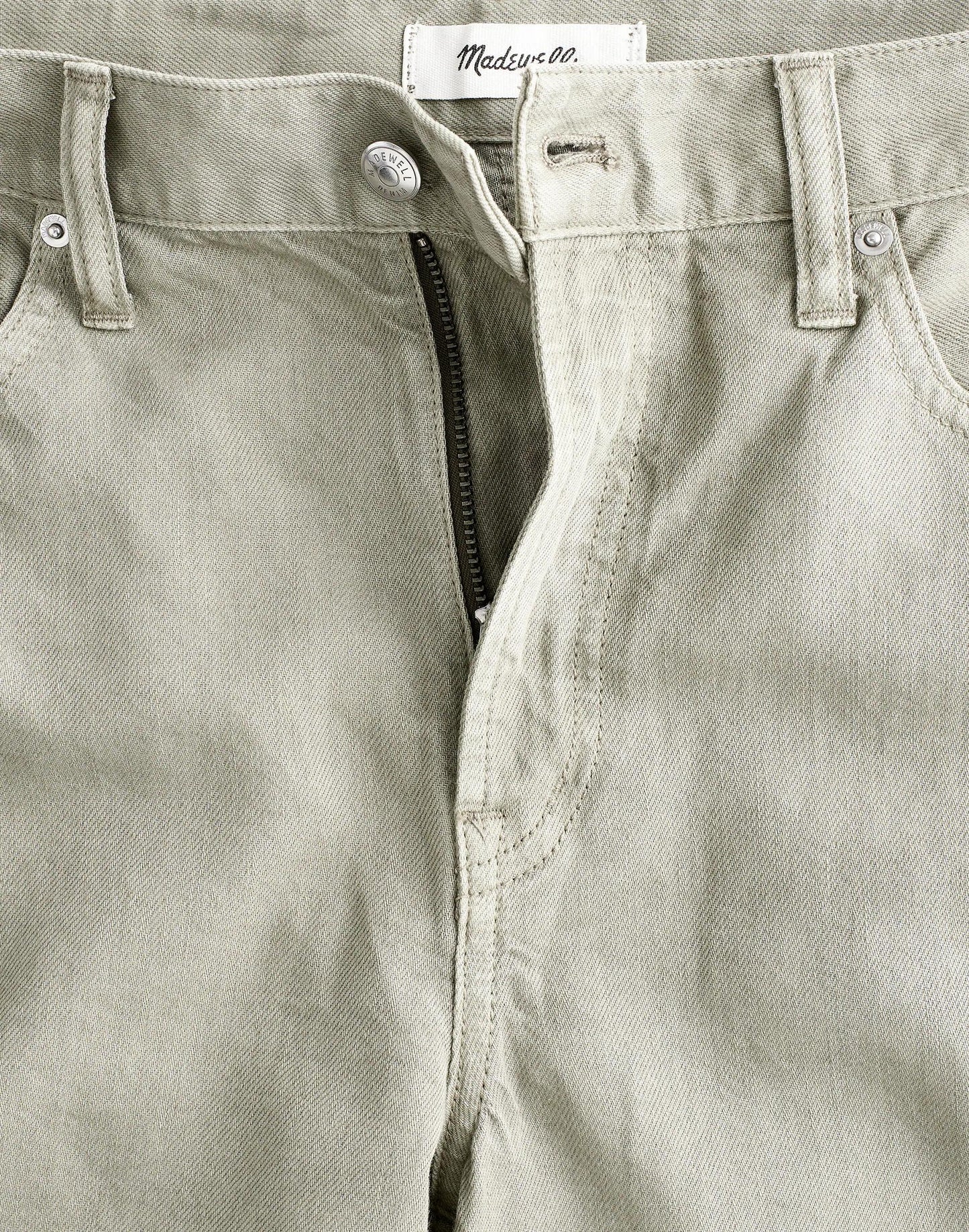 Madewell The Short Perfect Vintage Wide-Leg Jean in Airy Denim