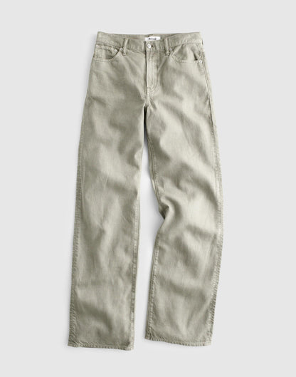 Madewell The Short Perfect Vintage Wide-Leg Jean in Airy Denim