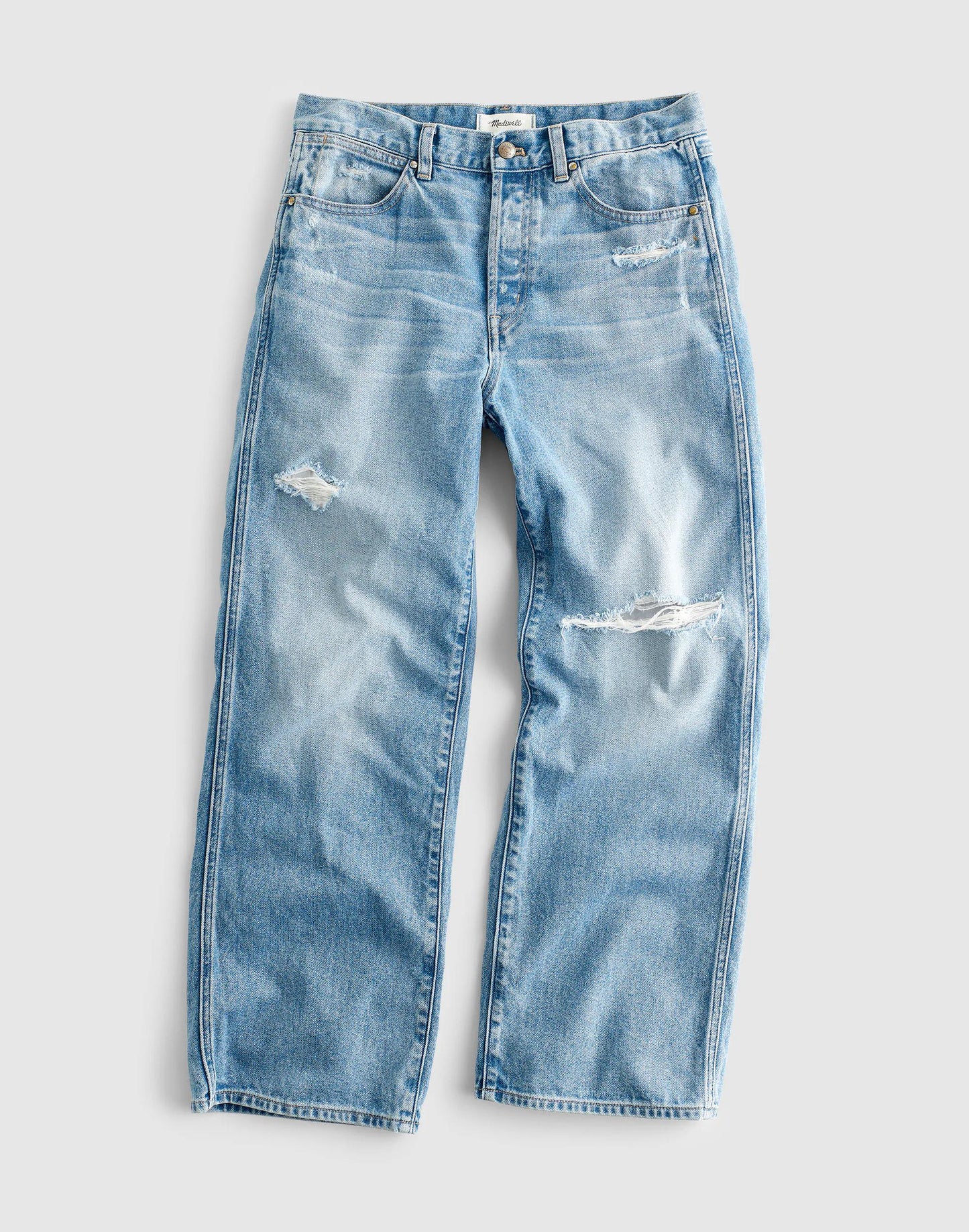 Madewell Short Low-Slung Baggy Crop Jean