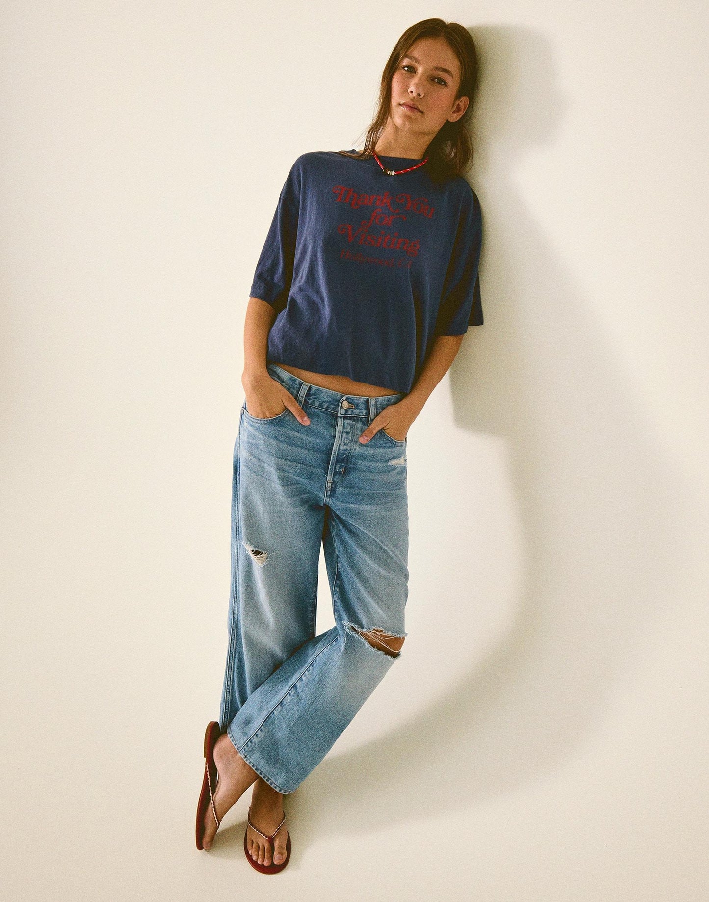 Madewell Short Low-Slung Baggy Crop Jean