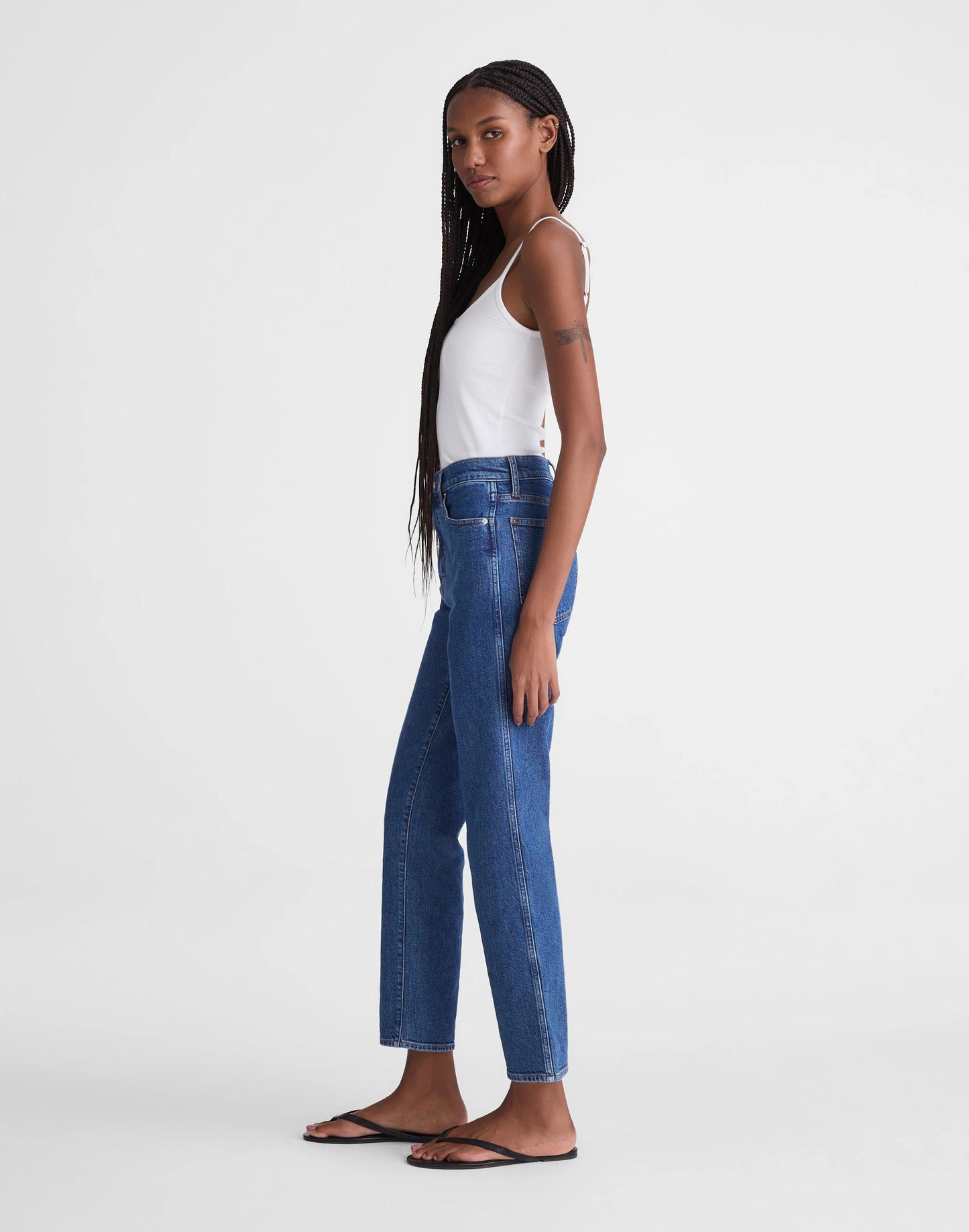Madewell The Short Longline Straight Crop Jean