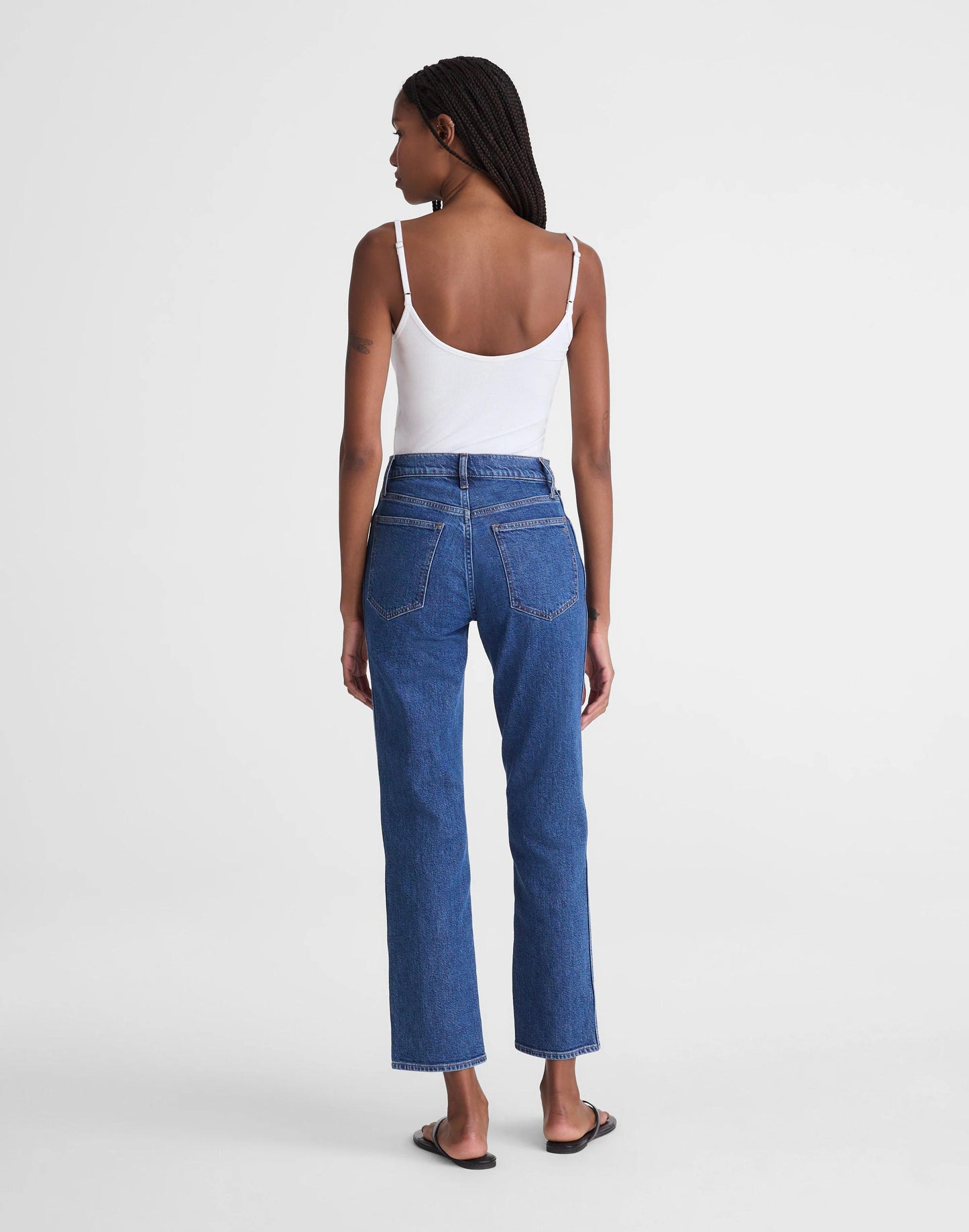 Madewell The Short Longline Straight Crop Jean
