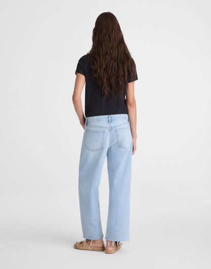 Madewell Short Low-Slung Baggy Crop Jean