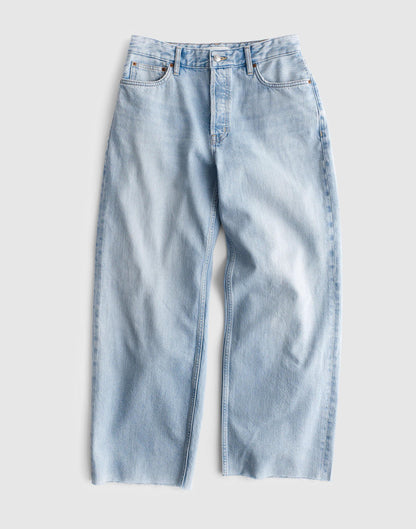 Madewell Short Low-Slung Baggy Crop Jean