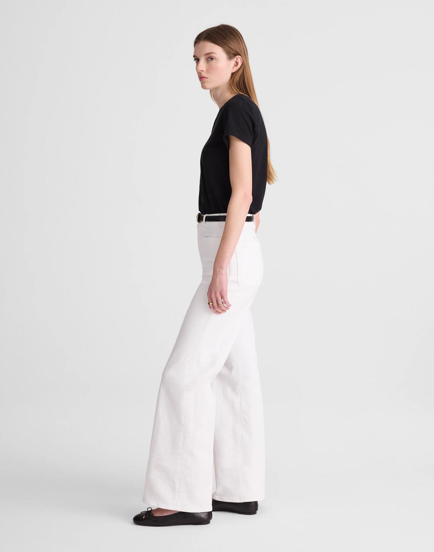 Madewell The Short Emmy Wide-Leg Jean