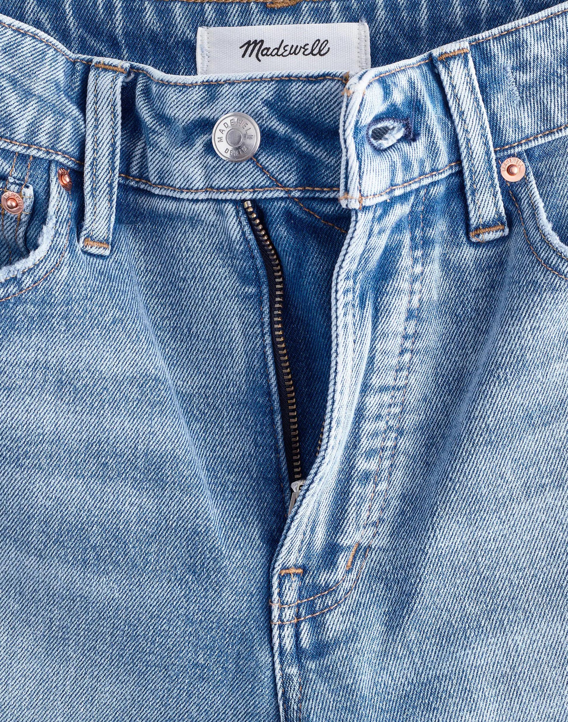 Madewell The Short Curvy Perfect Vintage Wide-Leg Crop Jean