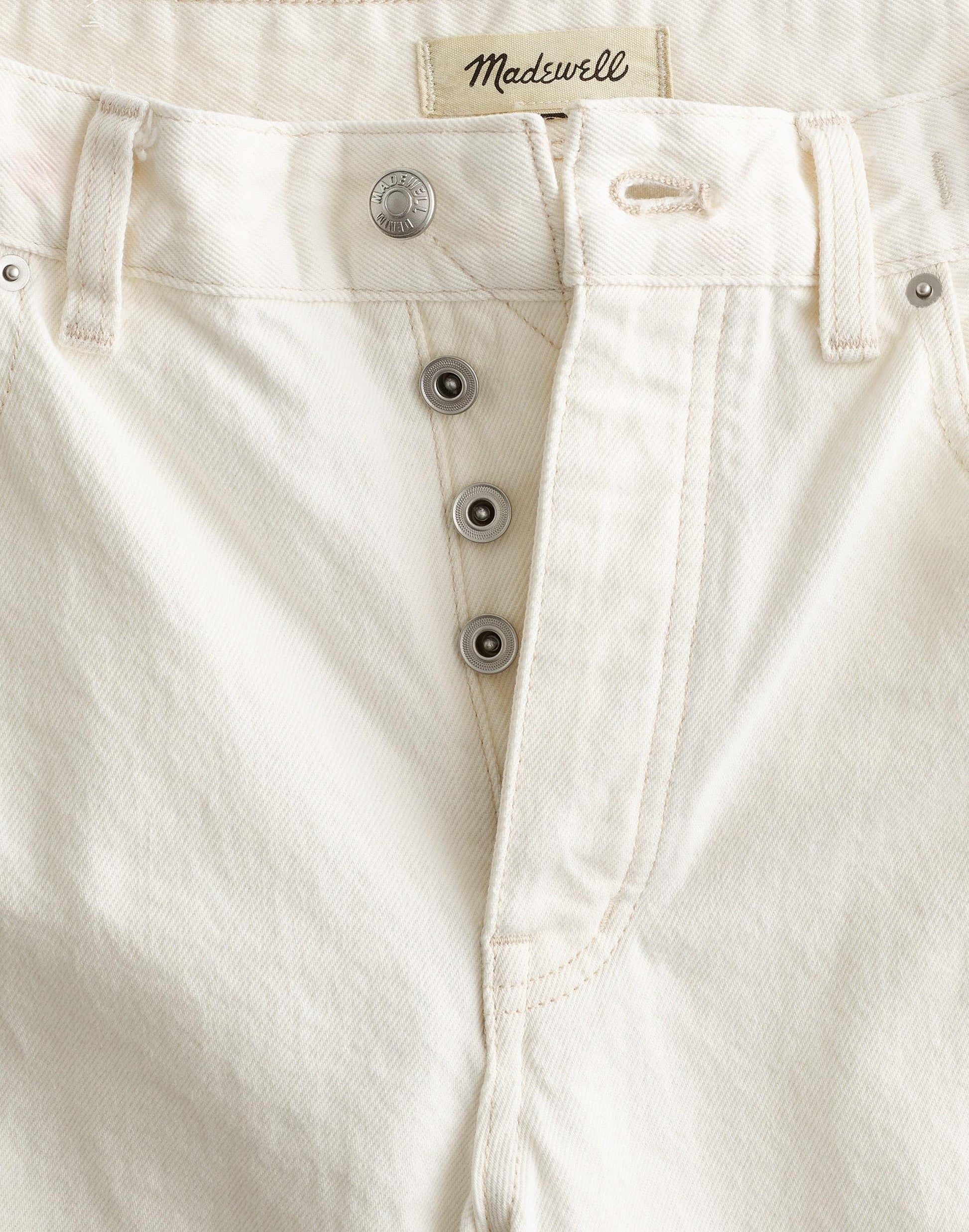 Madewell The Petite Darted Barrel-Leg Jean