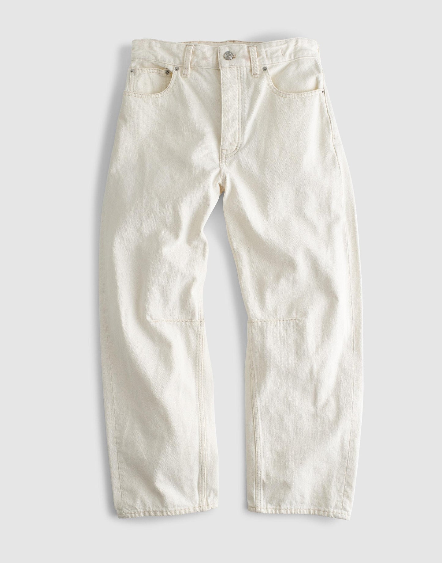 Madewell The Petite Darted Barrel-Leg Jean