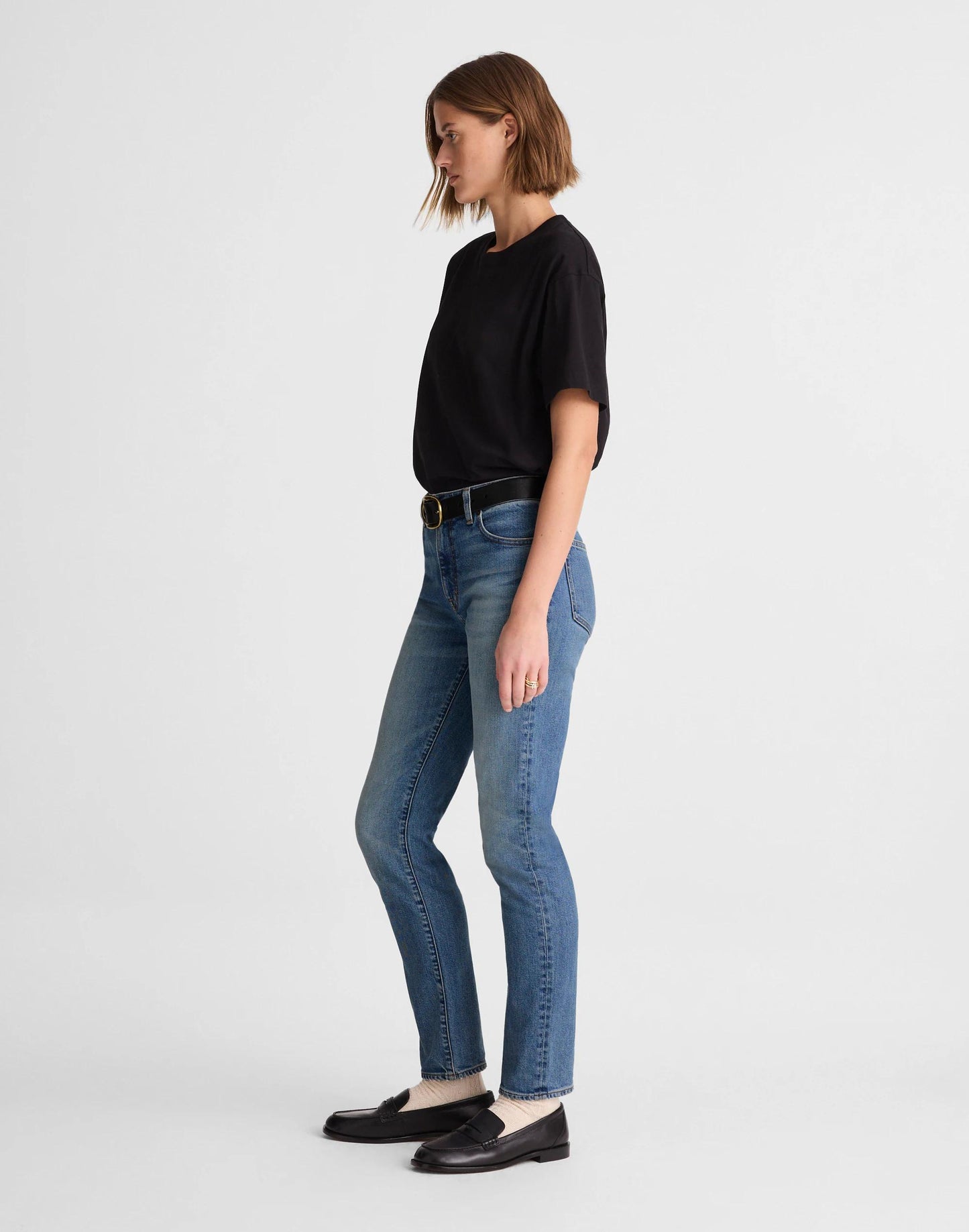 Madewell The Petite Jules Slim-Straight Jean