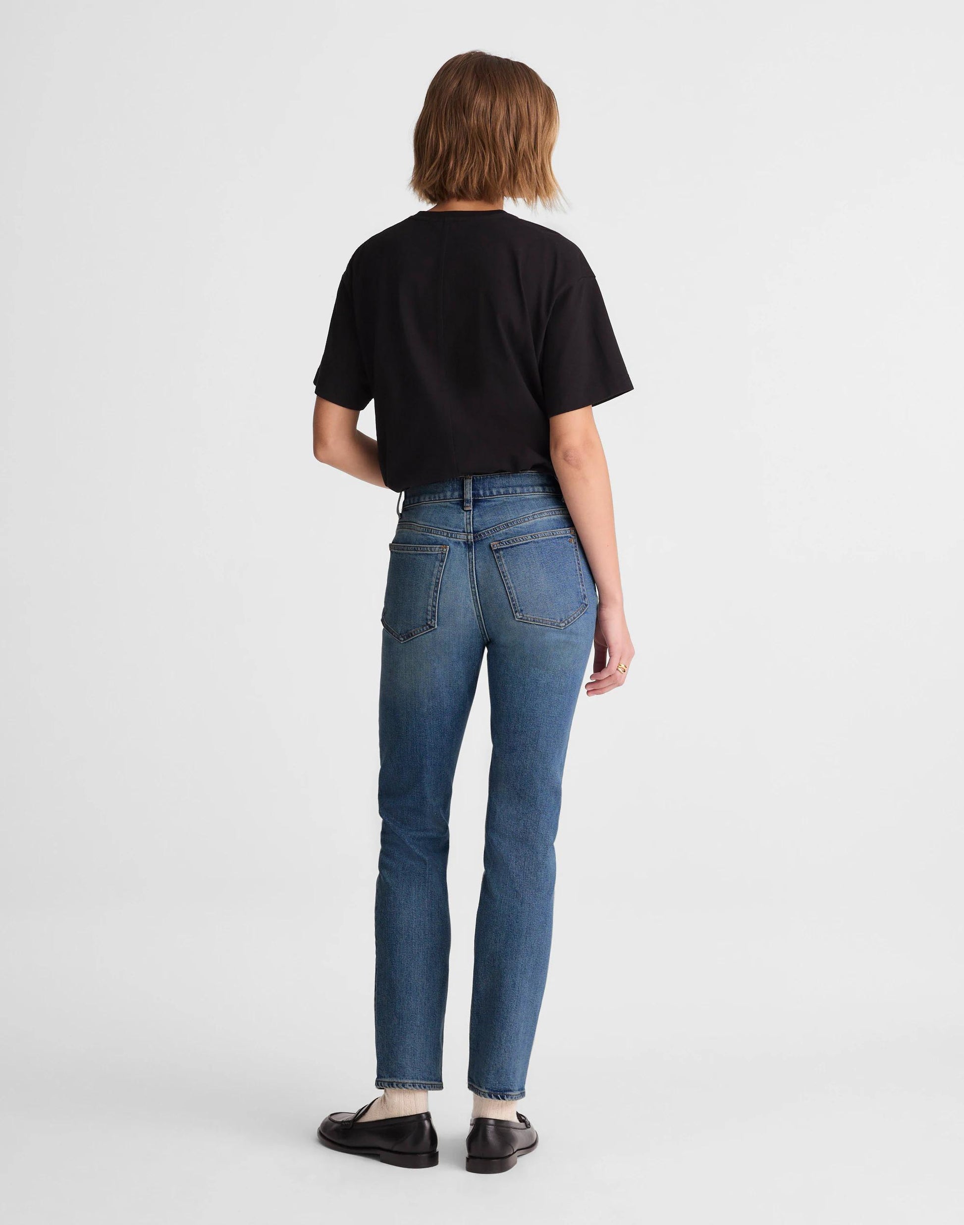 Madewell The Petite Jules Slim-Straight Jean