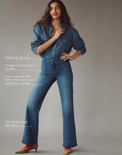 Madewell The Petite Emmy Wide-Leg Jean