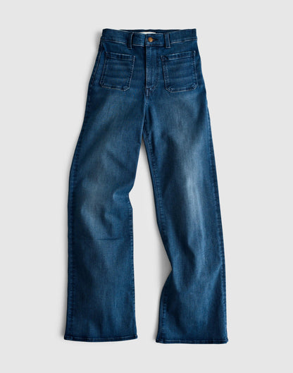 Madewell The Petite Emmy Wide-Leg Jean