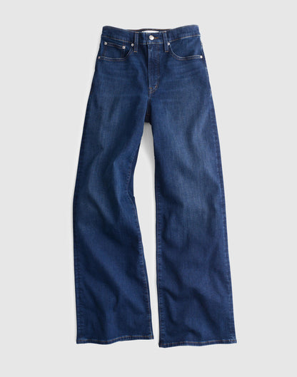 Madewell The Tall Wide-Leg Jean in Super Stretch