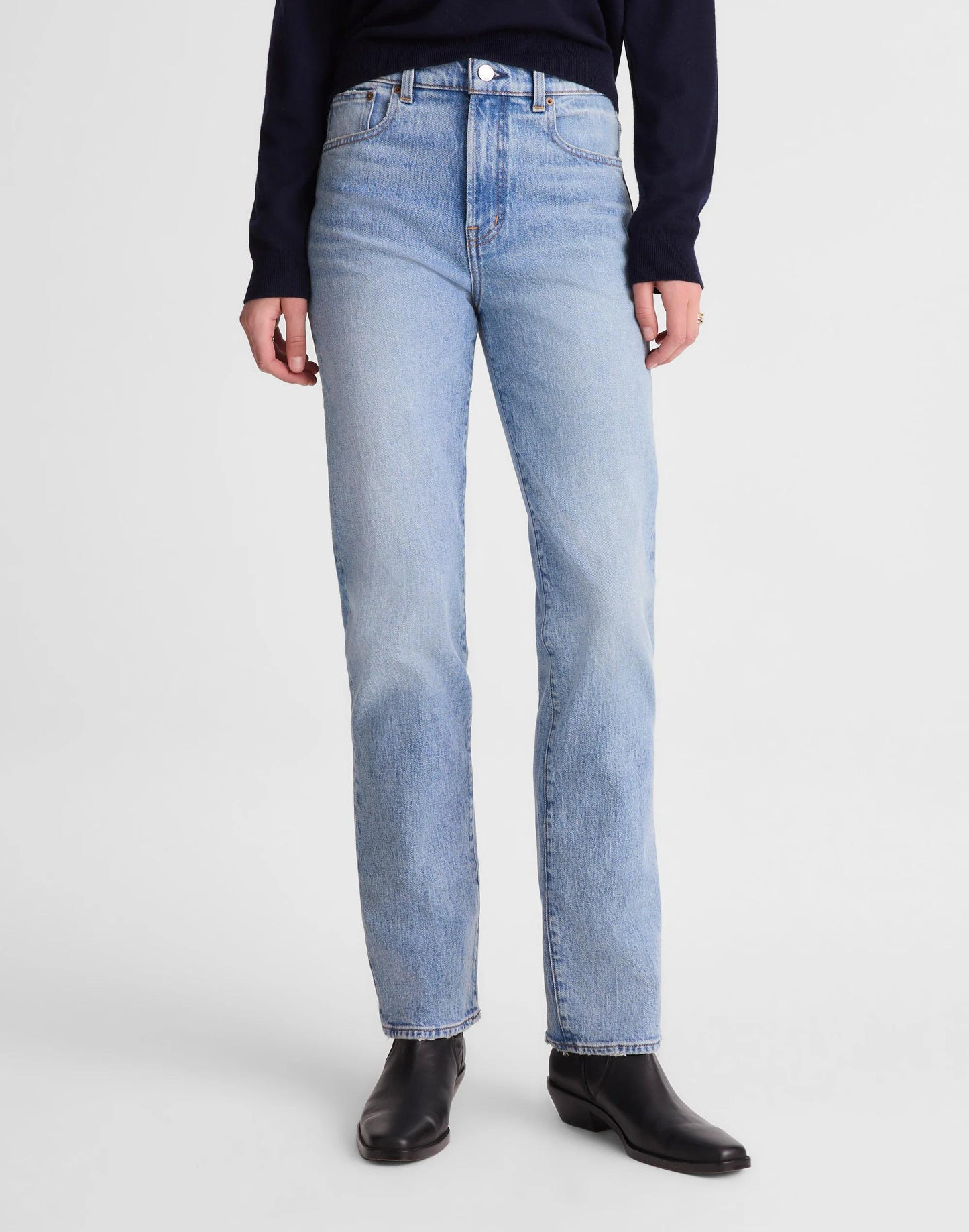 Madewell The Tall Longline Straight Jean
