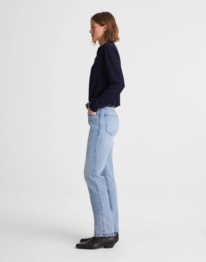 Madewell The Tall Longline Straight Jean