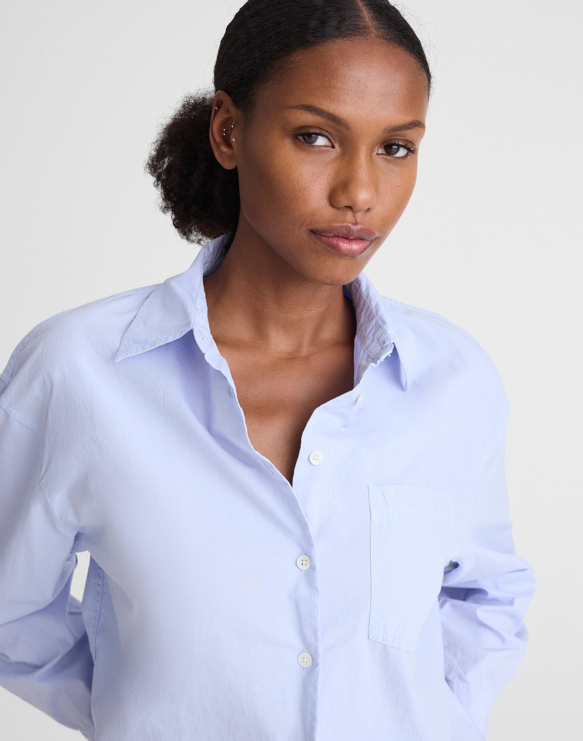 Madewell The Easy Shirt in Poplin
