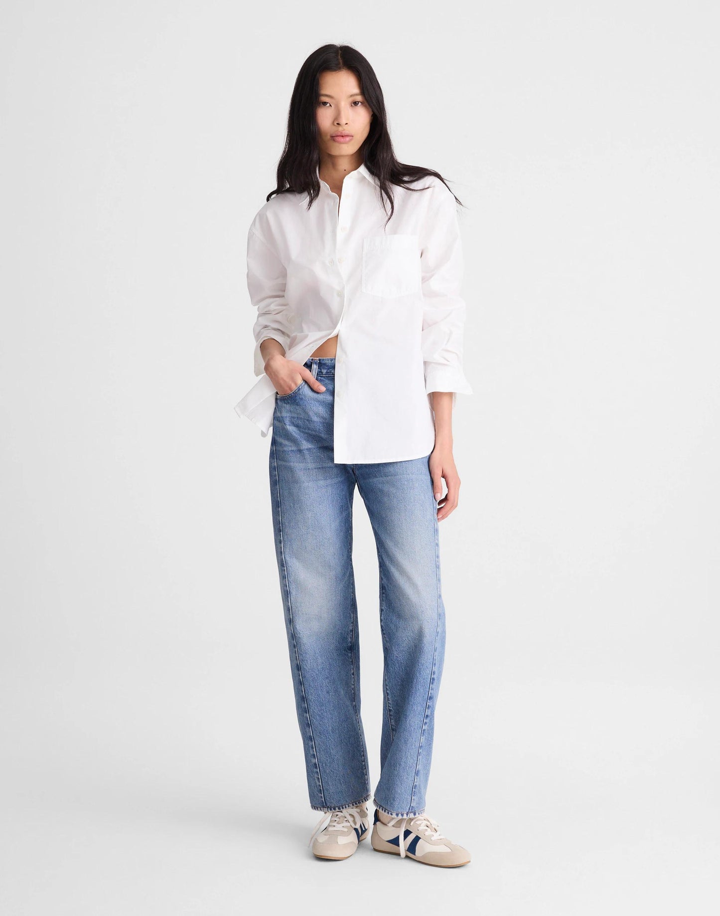 Madewell The Easy Shirt in Poplin