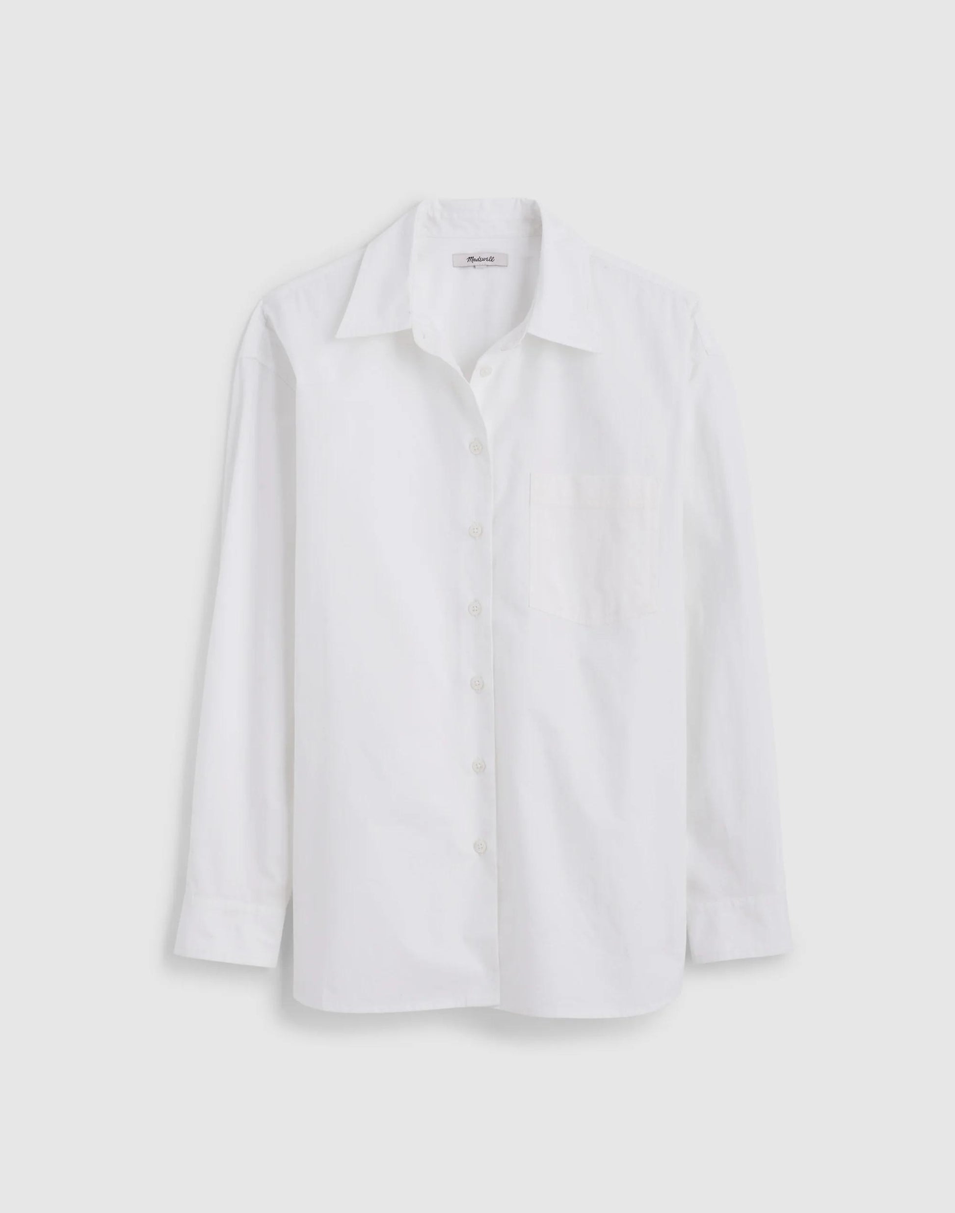 Madewell The Easy Shirt in Poplin