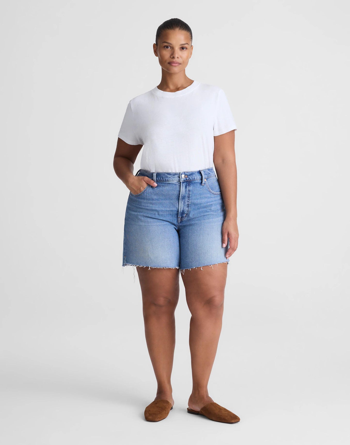 Madewell The Plus Perfect Vintage Mid-Length Short