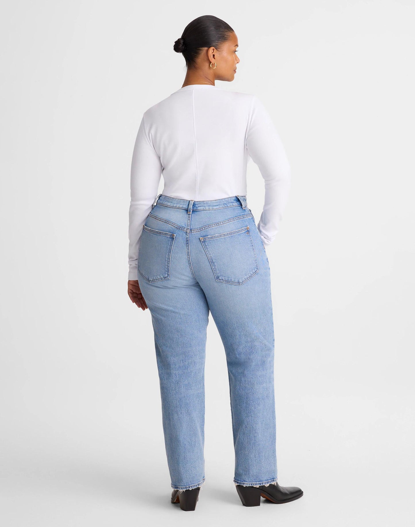 Madewell The Plus Longline Straight Jean