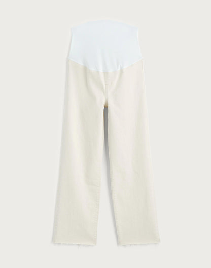 Madewell The Maternity Perfect Vintage Wide-Leg Crop Jean in Vintage Canvas