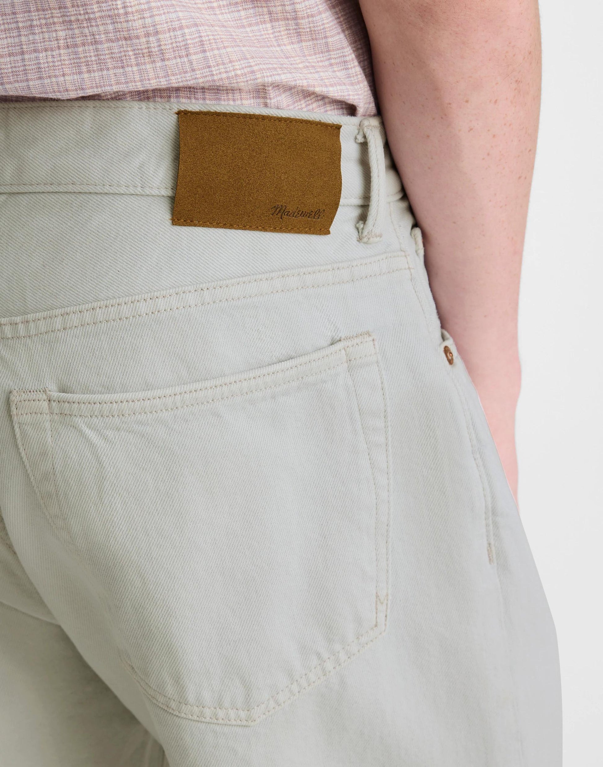 Madewell The 1991 Loose Straight Jean in Garment Dye