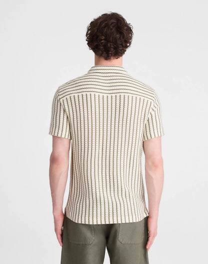 Madewell Textured-Knit Short-Sleeve Shirt