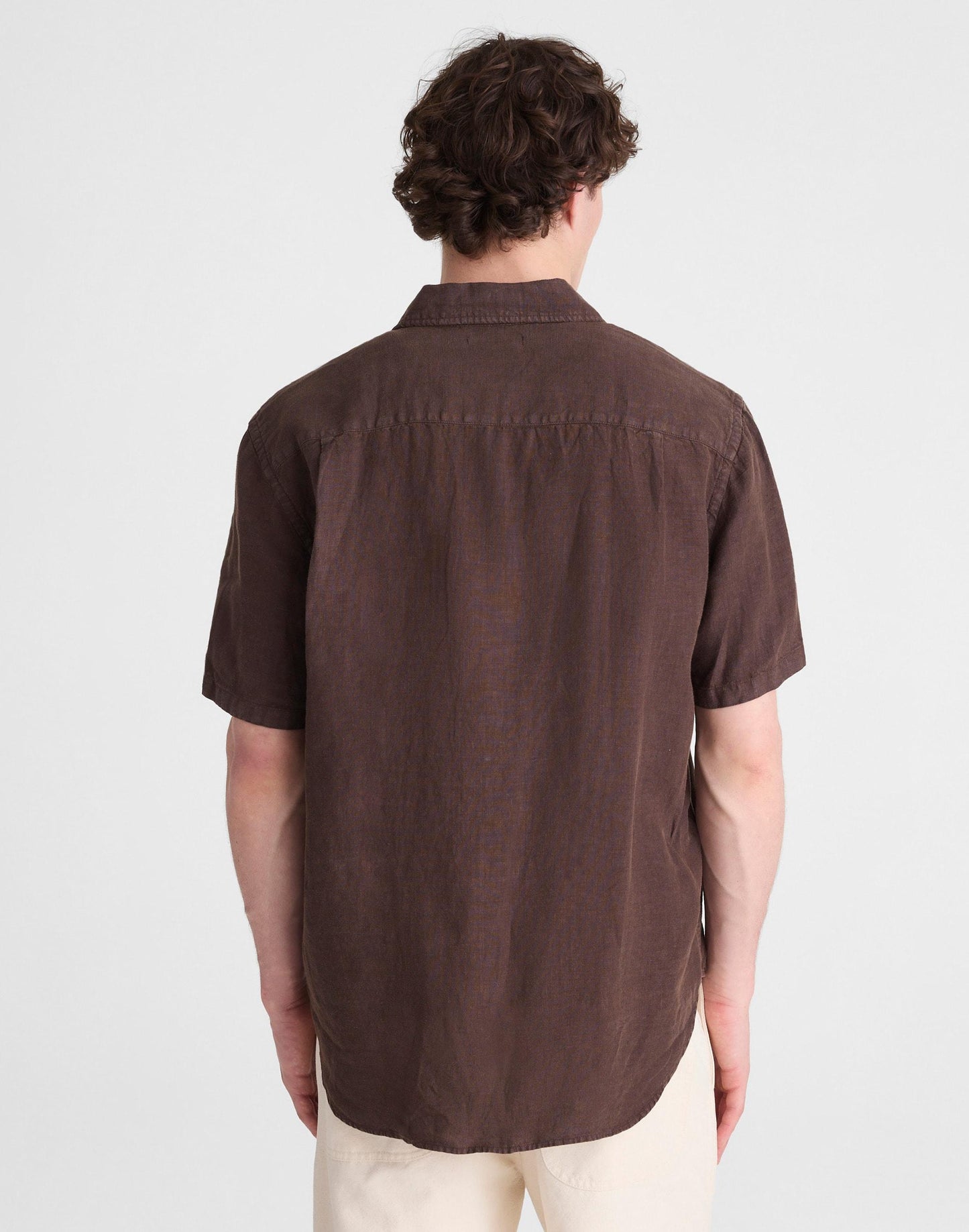 Madewell The Allday Short-Sleeve Shirt in Linen