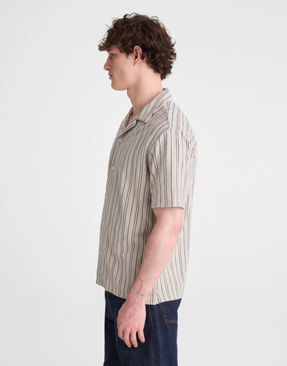 Madewell The Camp Shirt in Seaport Terry