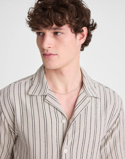 Madewell The Camp Shirt in Seaport Terry