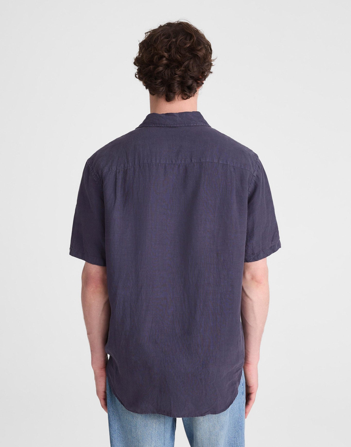 Madewell The Allday Short-Sleeve Shirt in Linen