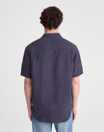 Madewell The Allday Short-Sleeve Shirt in Linen