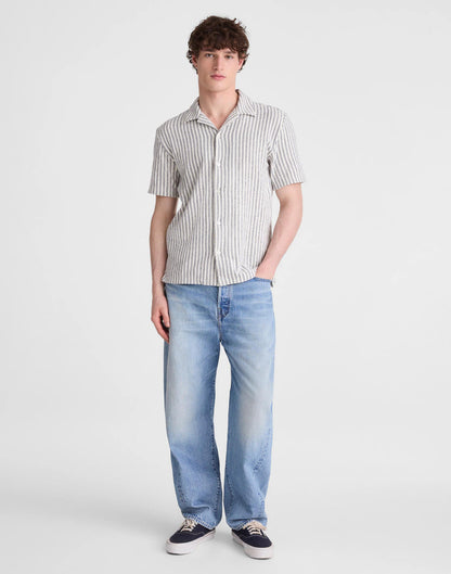 Madewell The Camp Shirt in Seaport Terry