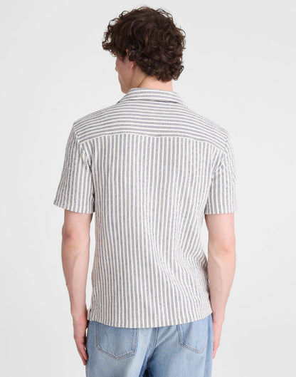 Madewell The Camp Shirt in Seaport Terry