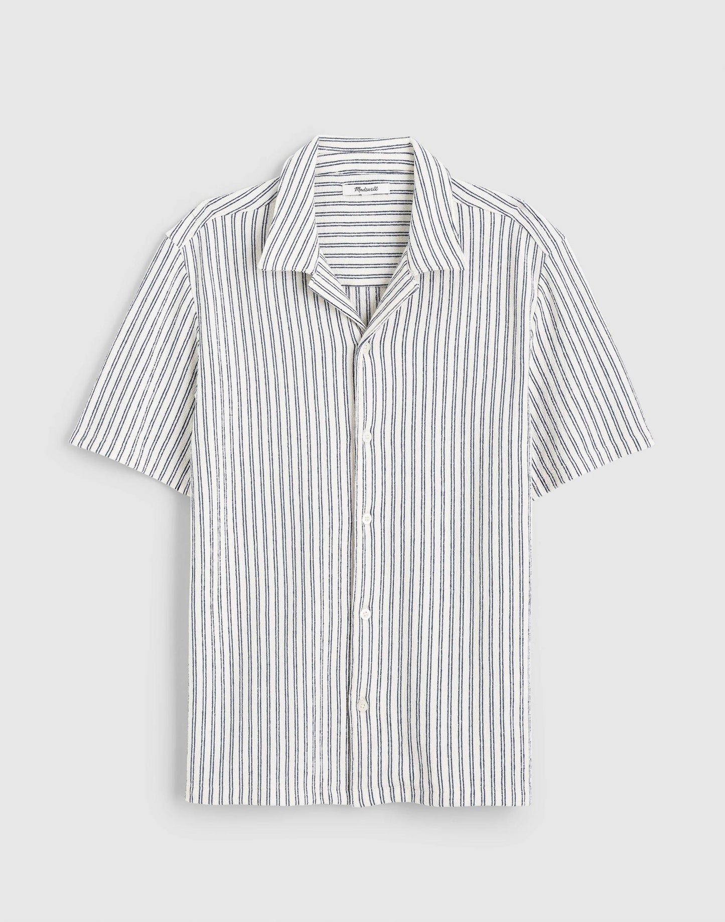Madewell The Camp Shirt in Seaport Terry