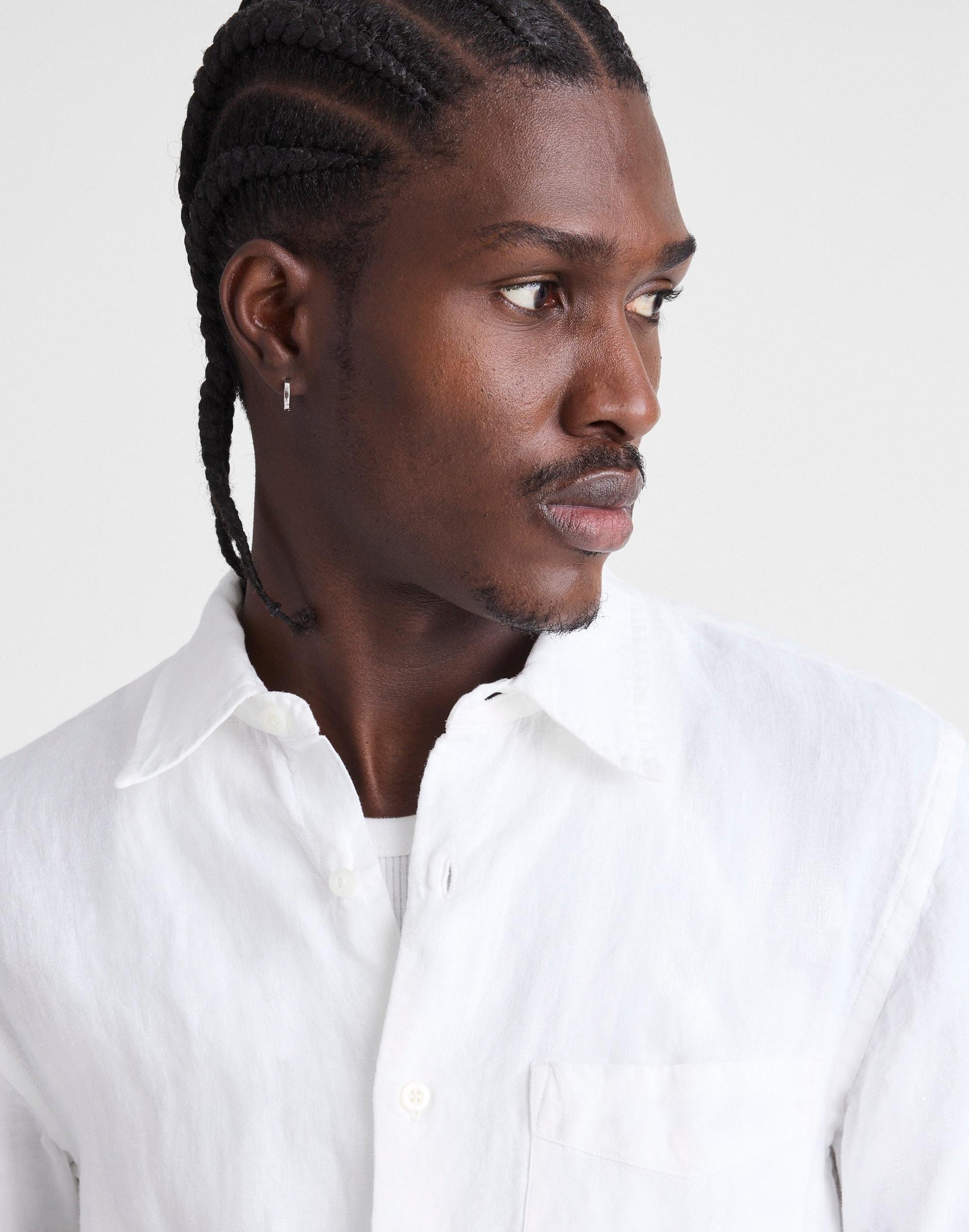 Madewell Button-Up Shirt in Linen